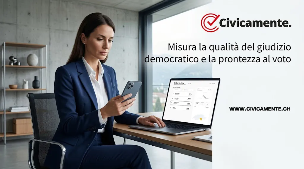 Misura la Qualità del Giudizio Democratico e la Prontezza al Voto